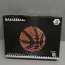 Basketball Block Set, Adults challenging STEM Block Decorations, Miniature 3D Educational Toys for Ages 16 and Above,(579 Pieces)