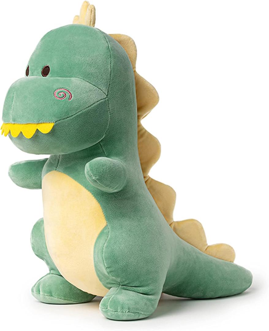 Dinosaur Stuffed Animal,12 Cute Stuffed Dinosaur Plush Soft Dino Plushie Toys for Boys Girls Baby Kids (Green)