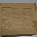 MEBRUDY 4.6x2.2x2.2 Inches Small Shipping Boxes Pack of 50, Corrugated Cardboard Box for Mailer Mailing Packing