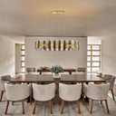36-inch Modern Crystal Chandelier,10-Light K9 Smoke Grey Crystal Rectangle Chandelier for Dining Room,Kitchen Island Adjustable Hanging Pendant Light Fixture,L36