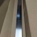 36" Brushed Finish Cable Railing Post, Fixed Top Level Drilled Railing Line Post with Cable Sleeves, Stainless Steel Horizontal Hole Handrail Deck Wire Railing Post for Cable Railing System (1x Line Post)