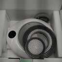 Electric Back Scrubber for Shower - Wall Mounted Exfoliating Brush, Hands-Free Automatic Body Scrubber, IPX7 Waterproof, 3-Speed Adjustment, 3 Replaceable Heads with 50pcs Disposable Shower Caps