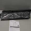 Foldable Portable Metal Clothes Drying Rack for Indoor Air Drying, Energy Savin, Black