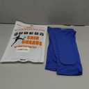 HiRui Soccer Shin Guards Shin Pads for Kids Youth Adult, Calf Compression Sleeve with Honeycomb Pads, Support for Shin Splint Baseball Boxing Kickboxing MTB, Lightweight(1PAIR) (Blue) XL