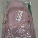 EVANCARY Small Sling Bag for Women Men, Sling Backpack Chest Daypack Crossbody Bag for Travel Outdoor Hiking, Pink