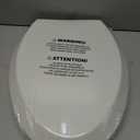 Jool Baby Quick Flip Toilet Seat with Built-in Potty & Splash Guard for Toddler Training, Slow Close (Elongated)