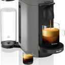 Nespresso Vertuo Plus Coffee and Espresso Maker by Breville, Grey