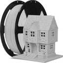 FLASHFORGE Rapid PLA Filament 1.75mm Marble Black, Max 500mm/s High Speed Printing, 3D Printer Filament 1kg Spool, Dimensional Accuracy +/- 0.02mm, Enjoy Exceptional Print Quality
