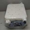 FSA/HSA Eligible Swivel Shower Chair with Arms and Back, Padded Shower Bench with Pivoting Arms, Height Adjustable Shower Chair for Elderly and Disabled, 400 lbs