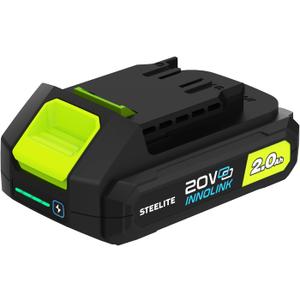Steelite 21V 2.0Ah Lithium-Ion Replacement Battery Pack, Not Compatible with Other Brands