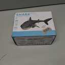 2.4Ghz Remote Control Shark Pool Toys for Boys Kids,Highly Realistic Shark Pool Toys for Kids,RC Boat Outdoor Water Toy with Light and Spray Water for Boys Girls Ages 6+ (with 2 Batteries)