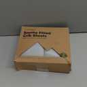 KeaBabies 2-Pack Organic Crib Sheets for Boys, Girls - 52x28 Fitted Crib Mattress Sheet Neutral, Breathable Jersey Cotton Cover for Baby Bed, Toddler Mattress, Soft & Cute Prints (ABC Land Sky)