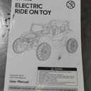 Evmore 2 Seater Kids Ride on Car, Electric 4WD Off-Road UTV Truck, 7Ah Large Battery Kids Electric Car with Remote Control, Safety Belt, Horn, Music, and Lights for Aged 3-8 Years Blue