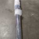 NECAUX 60 Inch Round Clear Table Cover Protector, 1.5mm Thick Upgraded Version, Unshrinkable Non-Slip Waterproof Oil Proof Plastic Tableware Protector for Wood Grain Dining Room Table Conference Table