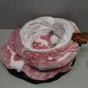 Cat Tunnel Bed Glow-in-The-Dark, Winter Pattern Donut Cat Tunnel for Indoor Cats, Foldable Peekaboo Cat Cave Toy with Hanging Balls, Soft Plush Non-Slip