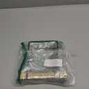 Napkin Holder for Table, Wood Iron Standing Napkin Dispenser for Dining Table Farmhouse Cocktail Picnic Rustic Wooden Holders All Kitchen Dining Room Decor Black & Farmhouse Brown (5.78*2.51*5.04 inch)