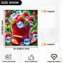 Nuxovilar Dishwasher Magnetic Cover Sticker Panel 25x23in PVC