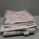 Pink Rug for Bedroom Girls, 5x7 Washable Rug for Floral Nursery Decor, Cute Soft Low-Pile Non Slip Indoor Floor Carpet for Baby Kids Room Playroom Living Room Dorm, Pink Multi