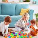 Abakuku 300 Pcs Easter Eggs,2.35" Assorted Bright Colors Plastic Easter Eggs for Easter Hunt,Easter Themed,Decorations,Basket Stuffers Fillers