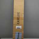 EaseLife 12 FT Double Sliding Barn Door Track and Handle Hardware Kit,Basic J Pulley,Slide Smoothly Quietly,Easy Install (12FT Track Kit for 33"~36" Wide Double Door)