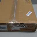 End Table with Charging Station, Small Side Tables with Lucky 7 Metal Shape, 3-Tier Nightstand with Outlets and USB Ports, Adjustable Leveling Feet, side Table for Living Room, Bedroom (Rustic Brown)