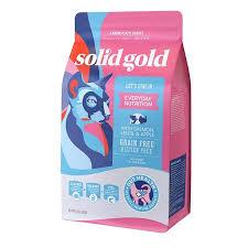 Solid Gold Indoor Dry Cat Food - Let's Stay in Cat Food Dry Kibble for Indoor Cats - Hairball & Sensitive Stomach - Grain & Gluten Free - Probiotics & Fiber for Digestive Health - Salmon - 12lb