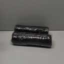 2 Rolls Mesh Ribbon for Wreaths 10 Inch x 30 Foot Wreath Mesh Rolls with Metallic Foil for Easter Christmas Party Wedding Home Decor DIY Craft Projects and Gift Wrapping (Black)