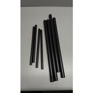Eight Metal Rods 16.5" an 11"