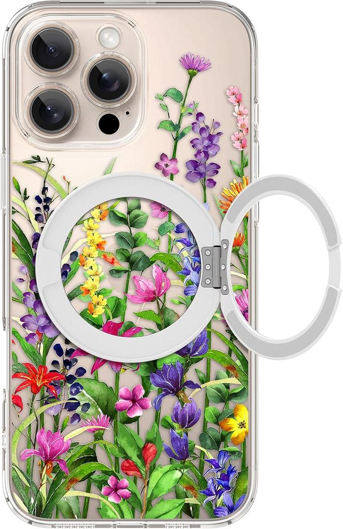 OOK for iPhone 16 Pro Max Case Clear | [Wireless Charge Compatible] [10FT MIL-Grade Drop Protection] with Full Camera Lens Shock Proof Heavy-Duty Protection(6.9)