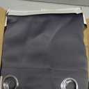 BONZER Waterproof Outdoor Curtains for Patio Cabana Deck Sunroom - Thermal Insulated Sunlight Blocking Grommet Blackout Curtains for Bedroom Living Room,1 Panel, 120W x 108L inch, Dark Grey