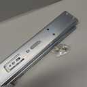 LONTAN 10 Pairs 14 Inch Soft Close Drawer Slides Heavy Duty Ball Bearing Dresser Drawer Glides 12.4" Extension Cabinet Rails 100 LB Capacity