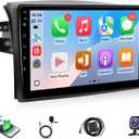 Car Radio Stereo for Toyota Sienna 2004 2005 2006 2007 2008 2009 2010 with Carplay Android Auto - 9" IPS Touchscreen Head Unit with GPS Navigation Bluetooth WiFi FM SWC MIC AHD Backup Camera