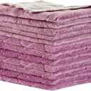 12PCS Kitchen Towels Dish Towels, Multipurpose Reusable Dish Cloths, Double-Sided Microfiber Cleaning Rags for Furniture, Car, Tea, Bowl, 10x 6 inch