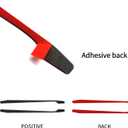 Carbon Fiber Center Console Gear Shift Box Panel Cover Trim Compatible with Ford Explorer 2020 2021 2022 Interior Accessories Black (2Pcs)