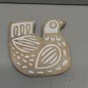 Textile Printing Block Bird Hand Carved Wooden Stamp Wood Block Printing Textile Stamps for Fabric/Pottery Blocks- 6 Inch