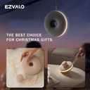 EZVALO Karaoke Machine, Portable Bluetooth Shower Speaker with 2 Wireless Microphones and Lights for Adults, Birthday Gifts for Girls Family Home Party