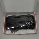 4PCS Clip in Hair Extensions 12" Short Curly Wavy Hair Pieces Black Hair Extensions Invisible Lace Weft Natural Soft Hairpieces for Women (1B)