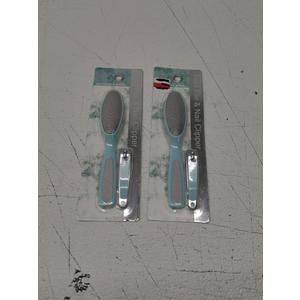 Foot File And Clipper 2pcs