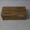 Dezin Electric Cooker, 2L Non-Stick Saut Pan, Rapid Noodles Cooker, Mini Pot for Steak, Egg, Fried Rice, Ramen, Oatmeal, Soup with Power Adjustment, College Dorm Room Essential (Round - G(Green/with Steamer))