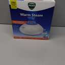 Vicks Warm Steam Vaporizer & Humidifier 1.5 Gallon Tank for Small and Medium Rooms, Night Light, Works with VapoPads and VapoSteam