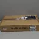 Black Living Room Chandelier 12 Light Hight Ceiling Foyer Candle Chandelier Large Dining Room Light Fixture Over Table 44in Metal Modern Chandeliers Hanging Light for Entry Master Bedroom