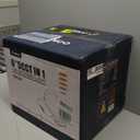 Amico 48 Pack 6 Inch 5CCT Ultra-Thin LED Recessed Ceiling Light with Metal Junction Box, 2700K-5000K Selectable, 12W Eqv 110W, Dimmable Canless Wafer Downlight with Plastic Trim, 1050 Lumens -ETL&FCC