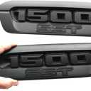 Pair New 1500 SST Right Side RH Hood Emblem Replacement for 2025 Ram 1500 68563849AB 68563848AB (Matte)