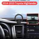 Car Phone Holder for 2014-2019 Toyota Highlander Accessories, 360° Rotation Phone Mount Compatible with MagSafe, Cell Phone Holder Does Not Affect Air Vent