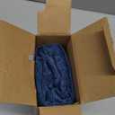 MIULEE Pack of 2 Blue Throw Pillow Covers 16x16 Inch Soft Chenille Pillow Covers for Sofa Living Room Couch Solid Dyed Cases