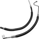 Power Steering Pressure & Return Hose Line Assembly, Power Steering Hose Pressure Line Compatible with Cadillac Escalade GMC Yukon Chevrolet Tahoe Silverado 1500 Replace#: 15812564 15812565
