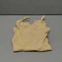 SHAPERX Women's Seamless Shapewear Bodysuit Tummy Control Body Shaper Waist Defining Body Suit (Beige Mid Thigh) S/M