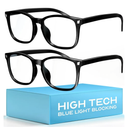 livho High Tech Blue Light Glasses - Advanced up to 99% Blue Light Blocking Computer Glasses - Anti Eyestrain & UV Glare Protection