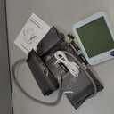 Blood Pressure Monitor-Automatic Blood Pressure Machine XL Cuff for Big Arms 13-21-Medium/Large Cuff 9"-17" Extra Large Backlit LCD Two User 1000 Mem (Blue