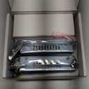 A Pair of 1.25G/s Gigabit Multi-Mode Dual LC Fiber to Ethernet RJ45 Media Converter for 10/100/1000Base-Tx to 1000Base-SX (with 2PCS SFP to LC Module), 850nm, MMF, up to 550-m